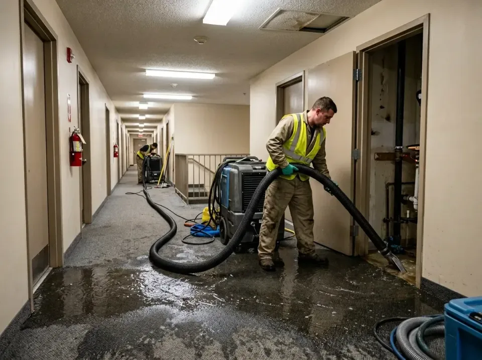 multi-unit-apartment-hallway-f-005 — frequently asked questions, Emergency Burst Pipe Water Extraction & Removal in Greens F…